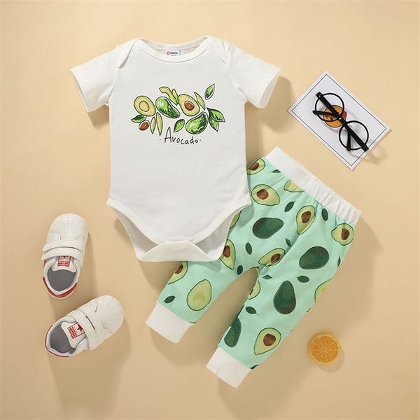 summer children sets casual short sleeve o neck print fruit rompers patchwork trousers cute 2pcs girls boy clothes set 0-2t 210629, White
summer children sets casual short sleeve o neck print fruit rompers patchwork trousers cute 2pcs girls boy clothes set 0-2t 210629, White