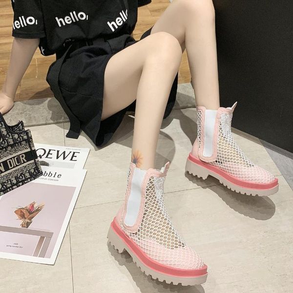 boots female 2021 summer fashion thick soled student net red versatile british short, Black
boots female 2021 summer fashion thick soled student net red versatile british short, Black