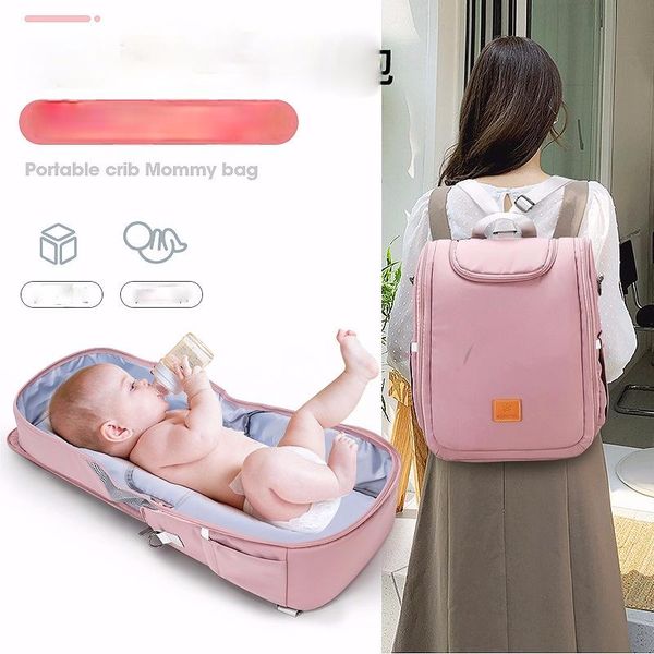 baby diaper bag backpack portable folding crib mummy light large capacity casual double shoulder maternal bags
baby diaper bag backpack portable folding crib mummy light large capacity casual double shoulder maternal bags
