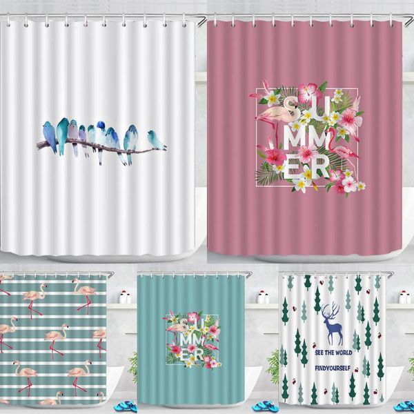 shower curtains flamingo bathroom curtain animal accessories for the bath waterproof fabric decor
shower curtains flamingo bathroom curtain animal accessories for the bath waterproof fabric decor