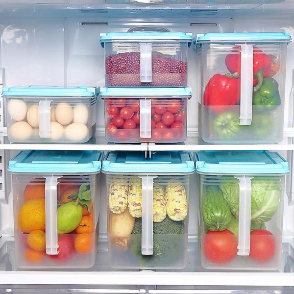 storage bottles & jars plastic refrigerator box with handle kitchen fresh-keeping jar fruit can sealed transparent
storage bottles & jars plastic refrigerator box with handle kitchen fresh-keeping jar fruit can sealed transparent