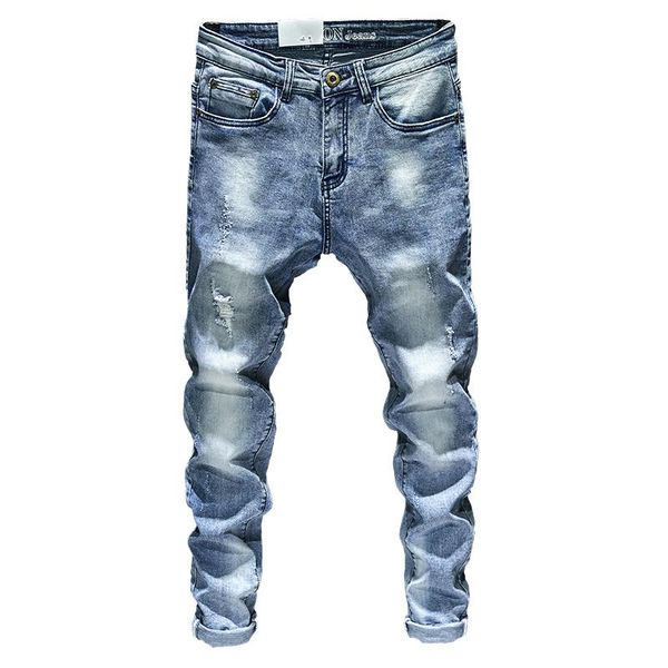 men's jeans ripped men slim fit light blue stretchy fashion mens torn rip moto biker pants trousers hip hop boys,847
men's jeans ripped men slim fit light blue stretchy fashion mens torn rip moto biker pants trousers hip hop boys,847
