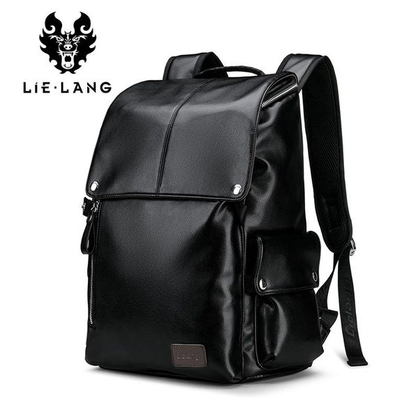 backpack lielang men pu leather male functional bags waterproof black school lapfor teenager travel
backpack lielang men pu leather male functional bags waterproof black school lapfor teenager travel