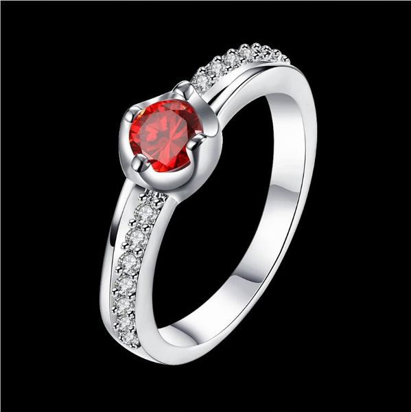 women's sterling silver plated inlaid red zircon ring gssr341 fashion 925 silver plate rings, Golden;silver
women's sterling silver plated inlaid red zircon ring gssr341 fashion 925 silver plate rings, Golden;silver