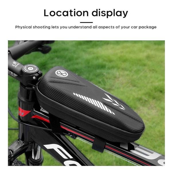 pu+eva large capacity crust waterproof with reflective strip night riding tool wear-resistant kit upper tube package cycling bag car & truck
pu+eva large capacity crust waterproof with reflective strip night riding tool wear-resistant kit upper tube package cycling bag car & truck