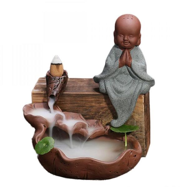 fragrance lamps the little monk crescent ceramic backflow incense burner smoke waterfall holder furnace smell aromatic home
fragrance lamps the little monk crescent ceramic backflow incense burner smoke waterfall holder furnace smell aromatic home