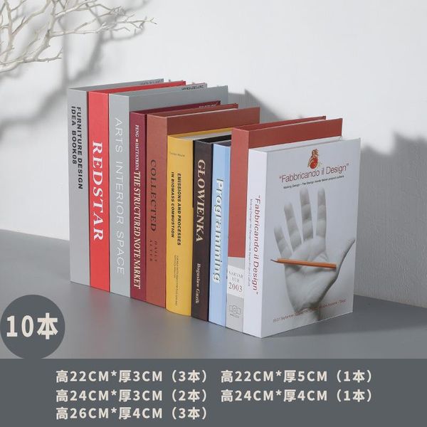 decorative objects & figurines creative modeling adornment props modern fake books simulation living room tv cabinet furnishing accessories
decorative objects & figurines creative modeling adornment props modern fake books simulation living room tv cabinet furnishing accessories