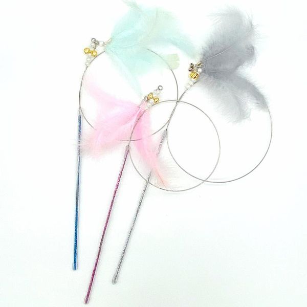cat toys 3pcs long rod tease feather for interactive bell toy kitten teasing wand funny stick cats pet supplies
cat toys 3pcs long rod tease feather for interactive bell toy kitten teasing wand funny stick cats pet supplies