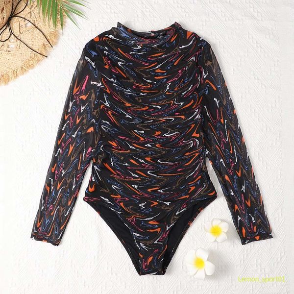 lemon one piece mesh long sleeve ladies swimwear designer letter print women's bikini summer swimsuit 1106
lemon one piece mesh long sleeve ladies swimwear designer letter print women's bikini summer swimsuit 1106