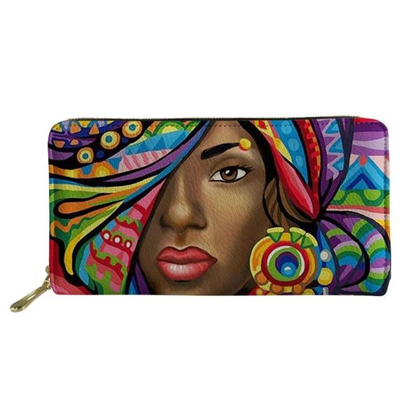 wallets trendly african black woman print wallet for women colorful pattern ladies holder purse money bags pu leather, Red;black
wallets trendly african black woman print wallet for women colorful pattern ladies holder purse money bags pu leather, Red;black