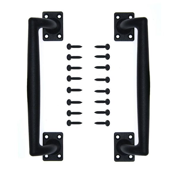 heavy duty sliding barn door pull handle set, solid cast iron gate wooden black 23cm handles & pulls
heavy duty sliding barn door pull handle set, solid cast iron gate wooden black 23cm handles & pulls