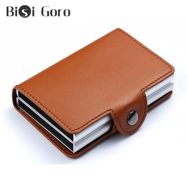 wallets bisi goro 2021 anti-theft rfid smart wallet money bag business for aluminum double boxes id card, Red;black
wallets bisi goro 2021 anti-theft rfid smart wallet money bag business for aluminum double boxes id card, Red;black