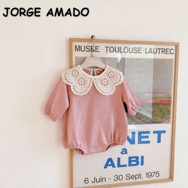 spring baby girl bodysuit lace peter pan collar puff sleeves jumpsuit born sweet style kids clothes e15 210610, Blue
spring baby girl bodysuit lace peter pan collar puff sleeves jumpsuit born sweet style kids clothes e15 210610, Blue