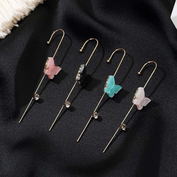 butterfly auricle line earrings female
butterfly auricle line earrings female