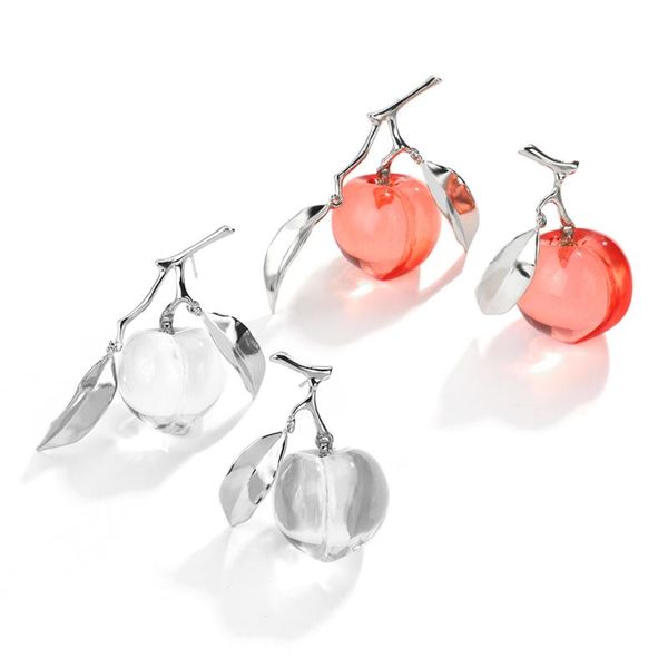 dangle & chandelier aensoa korean transparent resin peach drop earrings for women trendy shaped sweet earring fruit party pendientes jewelry, Silver
dangle & chandelier aensoa korean transparent resin peach drop earrings for women trendy shaped sweet earring fruit party pendientes jewelry, Silver