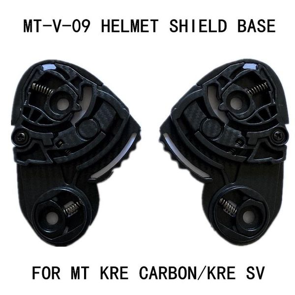 motorcycle helmets mt-v-09 shield base holder 1 pair for mt kre sv helmet replacement parts
motorcycle helmets mt-v-09 shield base holder 1 pair for mt kre sv helmet replacement parts