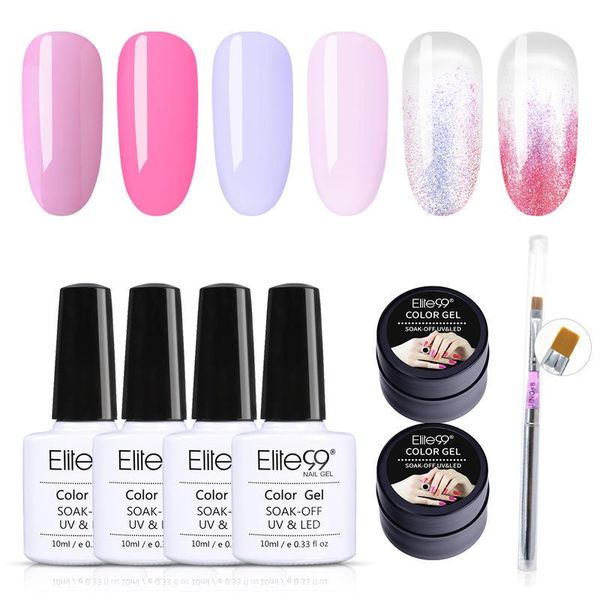 nail art kits elite99 7 pieces/lot glitter uv gel polish set with brush shimmer nails varnish semi permanent
nail art kits elite99 7 pieces/lot glitter uv gel polish set with brush shimmer nails varnish semi permanent