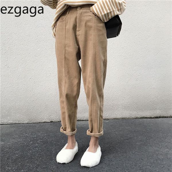 women's pants & capris ezgaga cargo women spring casual loose high waist long trouser solid streetwear sweatpants harem korean jogger, Black;white
women's pants & capris ezgaga cargo women spring casual loose high waist long trouser solid streetwear sweatpants harem korean jogger, Black;white