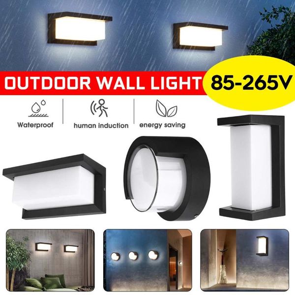 outdoor wall lamps led light waterproof ip65 motion sensor lighting porch lights 85-265v balcony garden
outdoor wall lamps led light waterproof ip65 motion sensor lighting porch lights 85-265v balcony garden