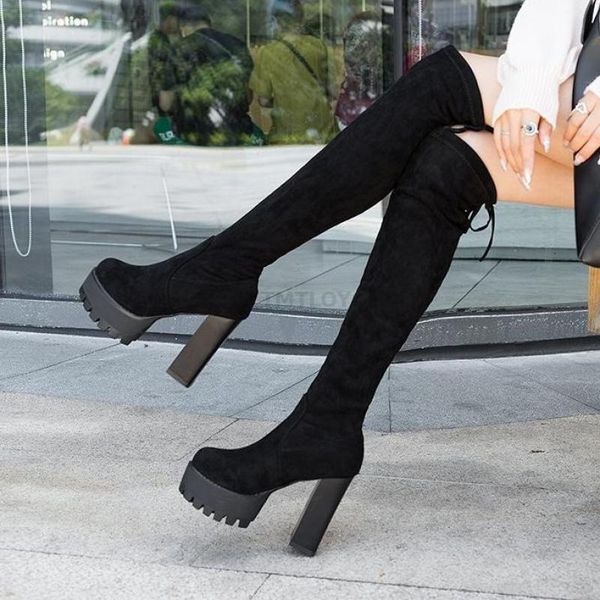 boots 2021 winter tight knight suede round toe combat for women warm ytmtloy slip on over the knee botines de mujer, Black
boots 2021 winter tight knight suede round toe combat for women warm ytmtloy slip on over the knee botines de mujer, Black