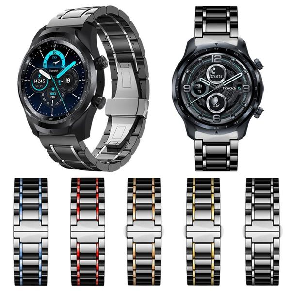 watch bands watchband for ticwatch pro 2021 / gtx luxury ceramic strap band bracelet 3 gps e2 s2 smartwatch accessories, Black;brown
watch bands watchband for ticwatch pro 2021 / gtx luxury ceramic strap band bracelet 3 gps e2 s2 smartwatch accessories, Black;brown