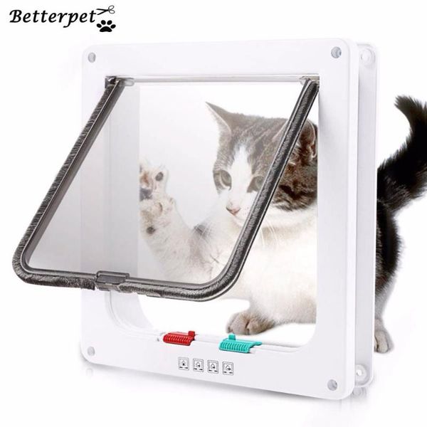 cat carriers,crates & houses flap door with 4 way lock security for dog kitten small pet gate kit
cat carriers,crates & houses flap door with 4 way lock security for dog kitten small pet gate kit