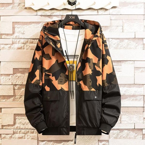 men's jackets men casual jacket hooded windbreak letter print rib sleeve teen college young clothes spring coats plus size 5xl, Black;brown
men's jackets men casual jacket hooded windbreak letter print rib sleeve teen college young clothes spring coats plus size 5xl, Black;brown