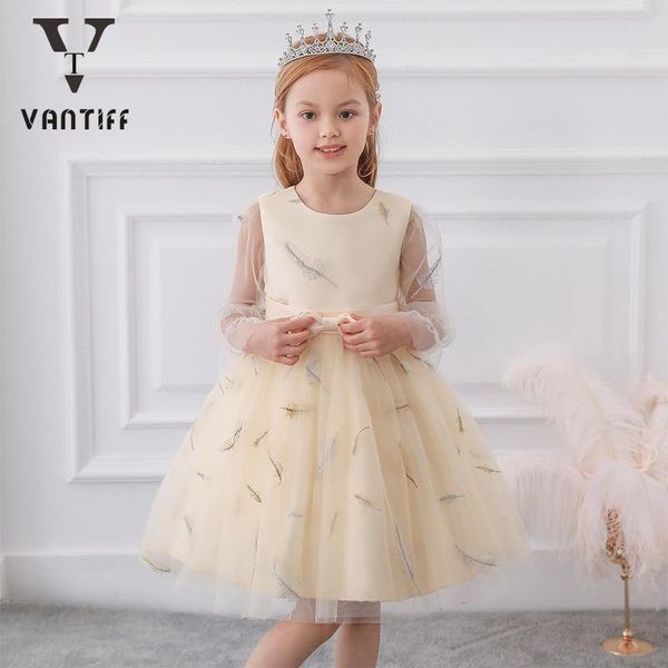 summer kids dresses for girls embroidery princess dress wedding long sleeve evening party costume clothing girl's, Red;yellow
summer kids dresses for girls embroidery princess dress wedding long sleeve evening party costume clothing girl's, Red;yellow