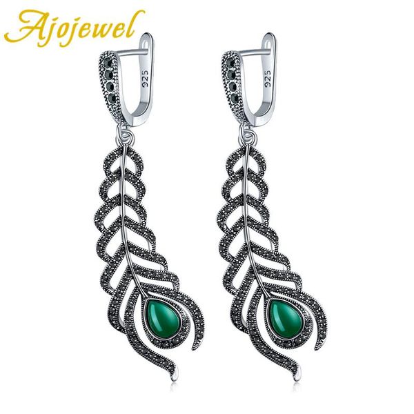 dangle & chandelier ajojewel green/black stone feather earrings for women long black rhinestone vintage jewelry 2021 match gift box, Silver
dangle & chandelier ajojewel green/black stone feather earrings for women long black rhinestone vintage jewelry 2021 match gift box, Silver