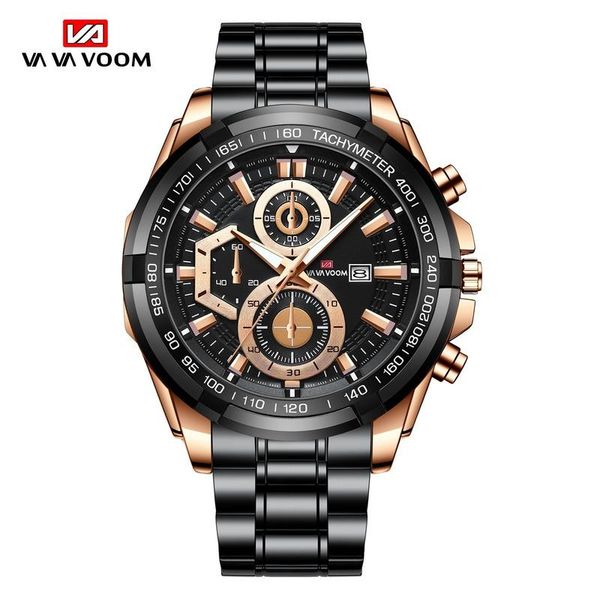 wristwatches men's waterproof stainless steel chain band watch luminous business sports casual, Slivery;brown
wristwatches men's waterproof stainless steel chain band watch luminous business sports casual, Slivery;brown