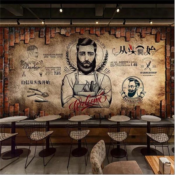 retro nostalgic hairdresser barber shop wall paper 3d hair salon store industrial decor background mural wallpaper wallpapers
retro nostalgic hairdresser barber shop wall paper 3d hair salon store industrial decor background mural wallpaper wallpapers