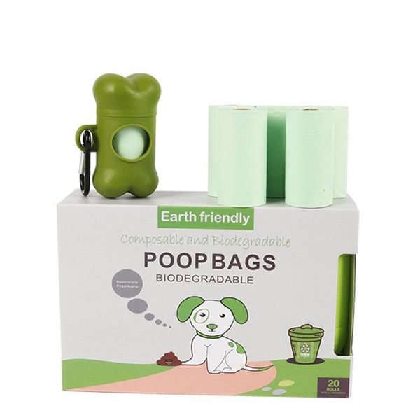 20rolls degradable pla dog poop bag with dispenser solid color biodegradable earth friendly waste accessories supplies travel & outdoors
20rolls degradable pla dog poop bag with dispenser solid color biodegradable earth friendly waste accessories supplies travel & outdoors