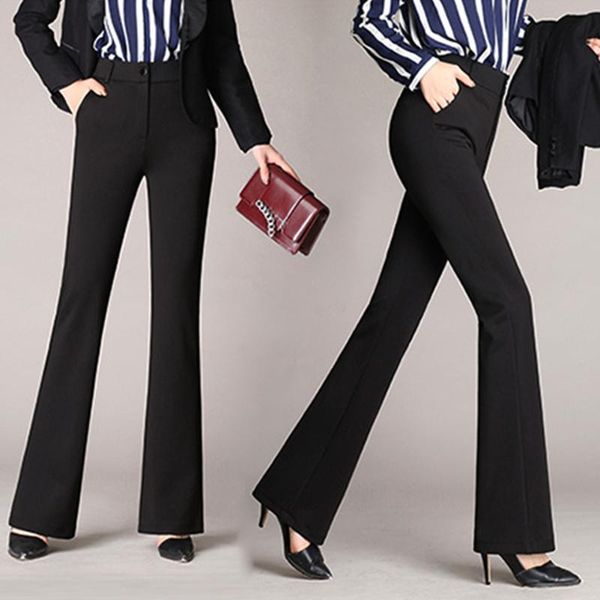 women's pants & capris high waist slim fit fashion casual women solid gift bell-bottom loose elastic daily flares long trousers spring, Black;white
women's pants & capris high waist slim fit fashion casual women solid gift bell-bottom loose elastic daily flares long trousers spring, Black;white