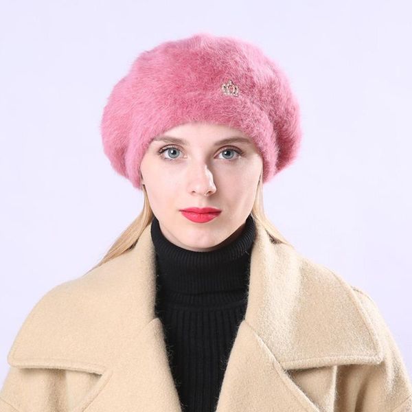 berets winter warm design crown solid for women ear protector slouchy hat ladies female fashion beret cashmere cap, Blue;gray
berets winter warm design crown solid for women ear protector slouchy hat ladies female fashion beret cashmere cap, Blue;gray