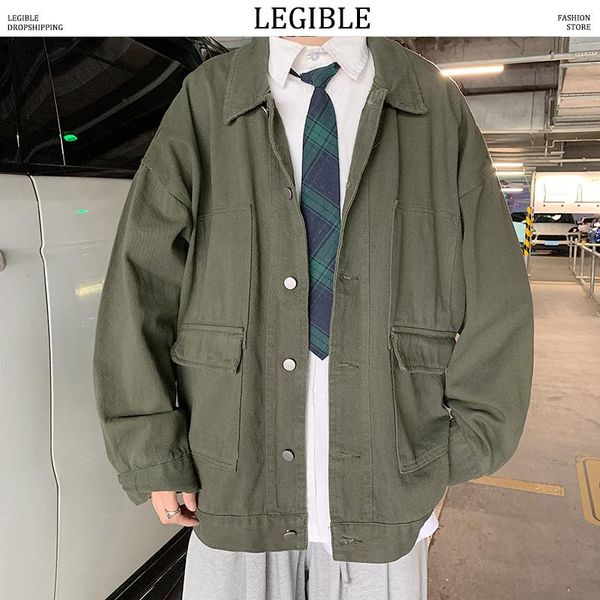 men's jackets legible spring autumn hip hop men solid hooded windbreaker loose casual jacket male coats streetwear, Black;brown
men's jackets legible spring autumn hip hop men solid hooded windbreaker loose casual jacket male coats streetwear, Black;brown