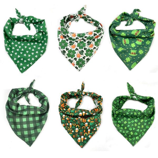 30pcs st. patrick's day dog bandana clover pet neck scarf bib triangle accessories for small medium large dogs puppies pets apparel
30pcs st. patrick's day dog bandana clover pet neck scarf bib triangle accessories for small medium large dogs puppies pets apparel