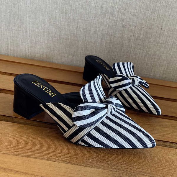 slippers female fashion sandals luxury black-striped striped butterfly knot pointed slipper slides understeer women shoes 85m7
slippers female fashion sandals luxury black-striped striped butterfly knot pointed slipper slides understeer women shoes 85m7