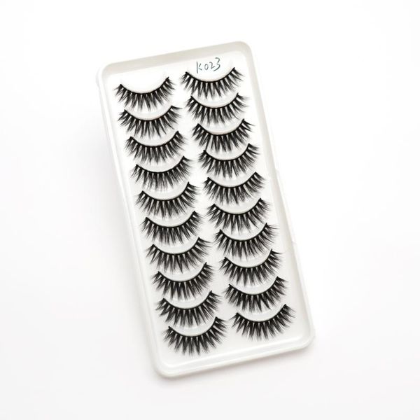false eyelashes 10 pairs 3d mink lashes bulk faux thick long wispy natural pack short wholesales
false eyelashes 10 pairs 3d mink lashes bulk faux thick long wispy natural pack short wholesales