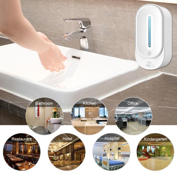 capacity automatic soap dispenser touchless sensor hand sanitizer detergent wall mounted for bathroom kitchen liquid
capacity automatic soap dispenser touchless sensor hand sanitizer detergent wall mounted for bathroom kitchen liquid