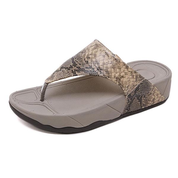 slippers beach leopard print fashion platform shoes outer flip flops women summer, Black
slippers beach leopard print fashion platform shoes outer flip flops women summer, Black