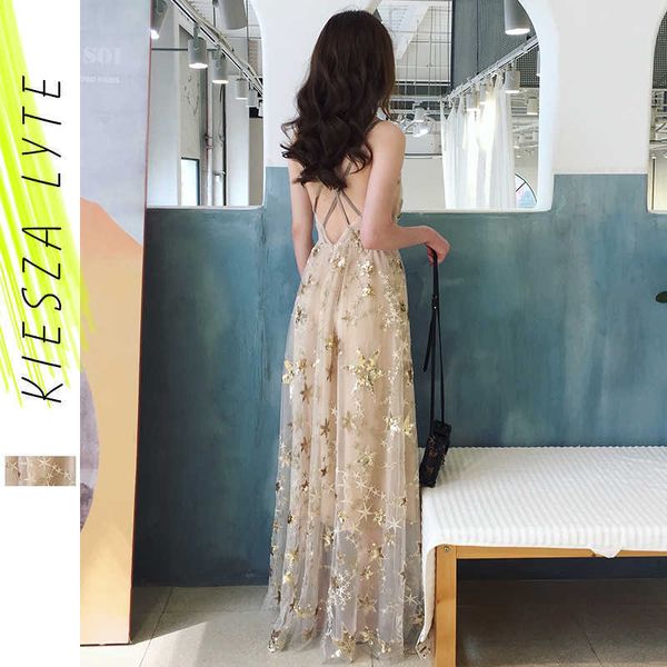 women summer holiday dresses spaghetti strap cross back star sequins sparkling luxury nightclub party dress vestido 210608, Black;gray
women summer holiday dresses spaghetti strap cross back star sequins sparkling luxury nightclub party dress vestido 210608, Black;gray