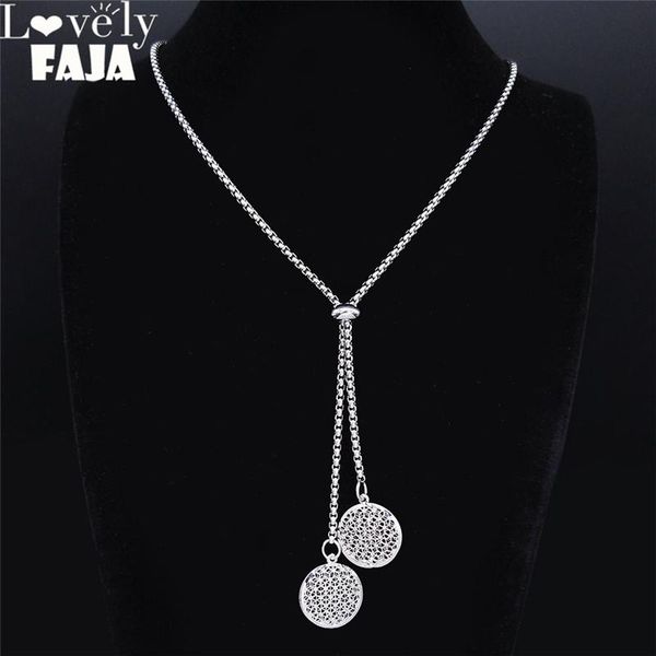 fashion flower of life stainless steel necklaces for women silver color chain necklace jewelry joyeria acero inoxidable nxs03 pendant
fashion flower of life stainless steel necklaces for women silver color chain necklace jewelry joyeria acero inoxidable nxs03 pendant