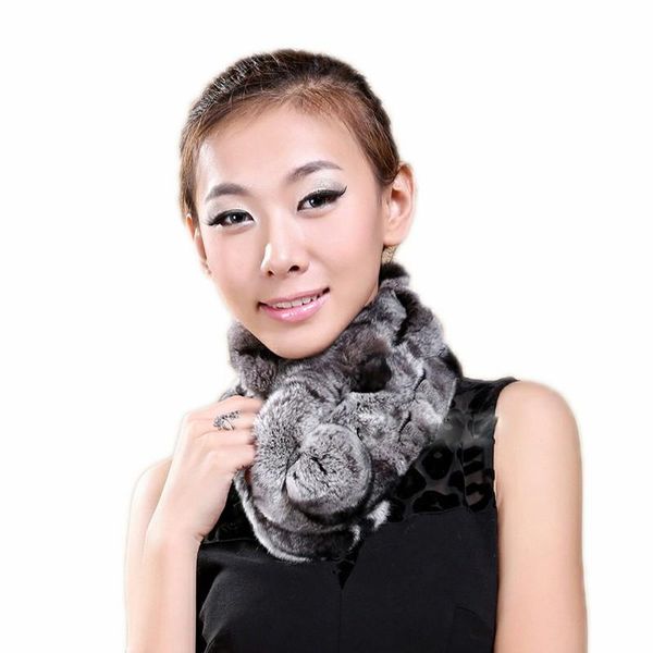 scarves winter women's scarf 2021 with cute ball imported tube real rex fur russian elegant female fashion, Blue;gray
scarves winter women's scarf 2021 with cute ball imported tube real rex fur russian elegant female fashion, Blue;gray