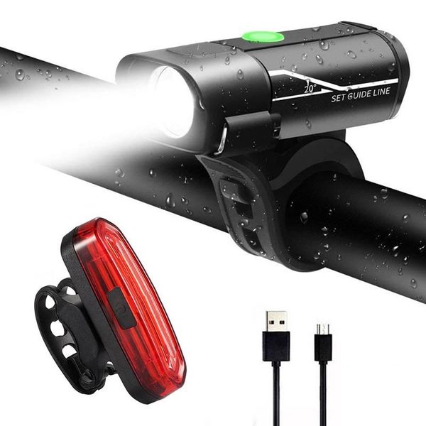 bike lights abzb-bike set usb rechargeable, super bright 350 lumen front light & 120 rear light, waterproof led mount
bike lights abzb-bike set usb rechargeable, super bright 350 lumen front light & 120 rear light, waterproof led mount