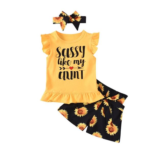 clothing sets toddler kids baby girls clothes letter yellow t-shirt +sunflower shorts +headband boutique outfits set 1 2 3 4 years, White
clothing sets toddler kids baby girls clothes letter yellow t-shirt +sunflower shorts +headband boutique outfits set 1 2 3 4 years, White