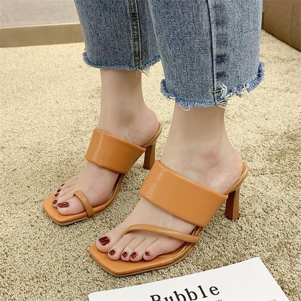 slippers women's round heels clip toe transparent pvc square ladies slides elegant female shoes summer outside fashion stilettos, Black
slippers women's round heels clip toe transparent pvc square ladies slides elegant female shoes summer outside fashion stilettos, Black