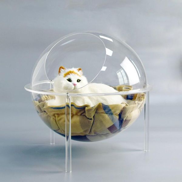kennels & pens cat pet nest space spherical transparent dog house sleeping mat supplies
kennels & pens cat pet nest space spherical transparent dog house sleeping mat supplies