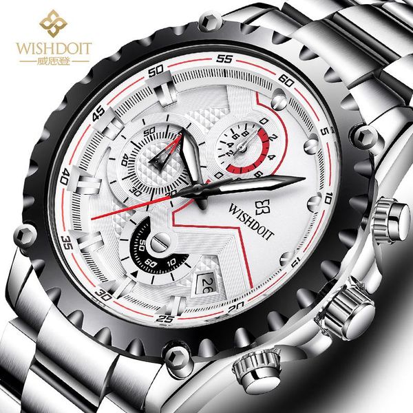 wristwatches 2021 watch men sport waterproof quartz watches mens chronograph date male clock relogios masculino, Slivery;brown
wristwatches 2021 watch men sport waterproof quartz watches mens chronograph date male clock relogios masculino, Slivery;brown