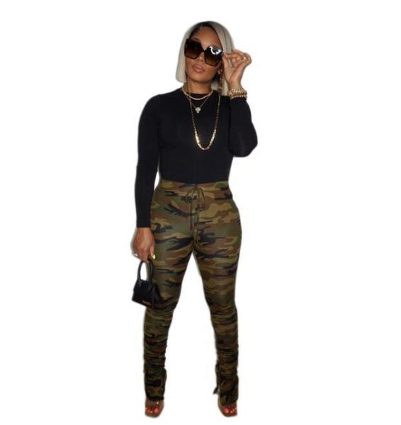 camouflage women elastic stacked pants leggings slit flare bell bottom ruched trousers draped jogger sweatpants women's & capris, Black;white
camouflage women elastic stacked pants leggings slit flare bell bottom ruched trousers draped jogger sweatpants women's & capris, Black;white