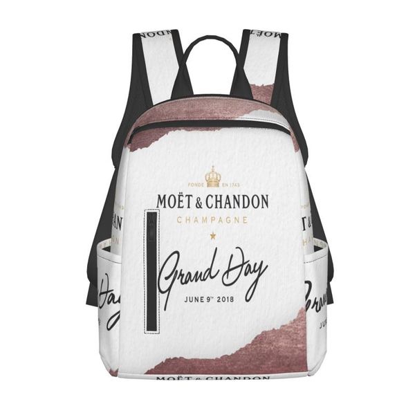 backpack moet champagne fashion student school bag sports computer business travel trendy zaino007
backpack moet champagne fashion student school bag sports computer business travel trendy zaino007